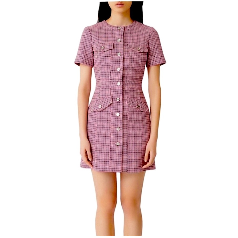 Maje EU size 36 (S) pink dress no flaws at all